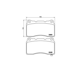 Pastillas Brembo P 54 039 Todoparatucoche