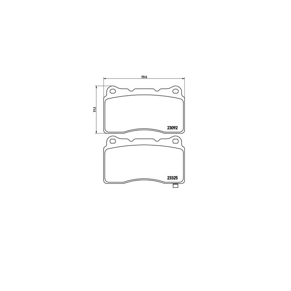 Pastillas Brembo P 54 039 Todoparatucoche