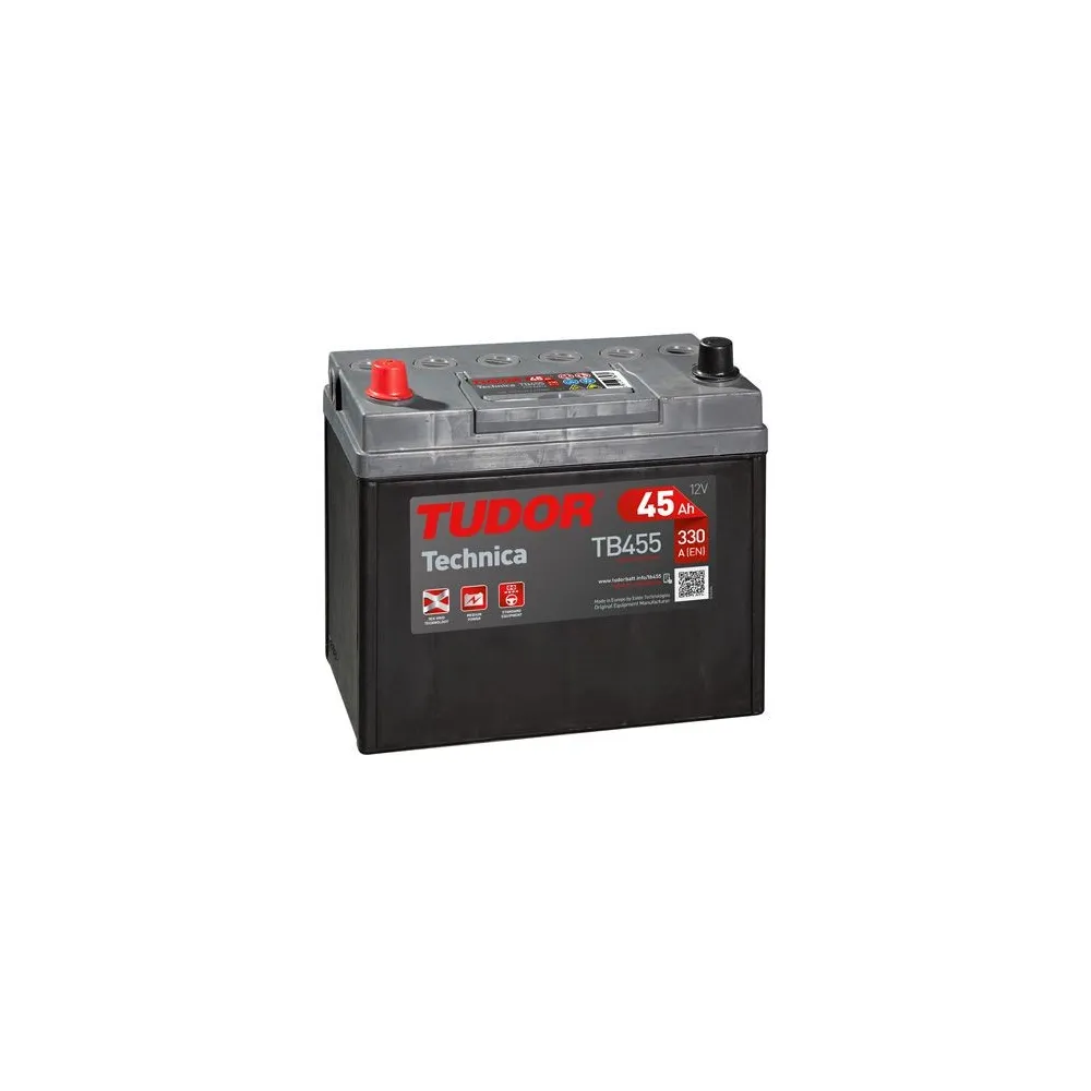 Bateria Tudor TECHNICA TB455 45Ah 300A(EN)