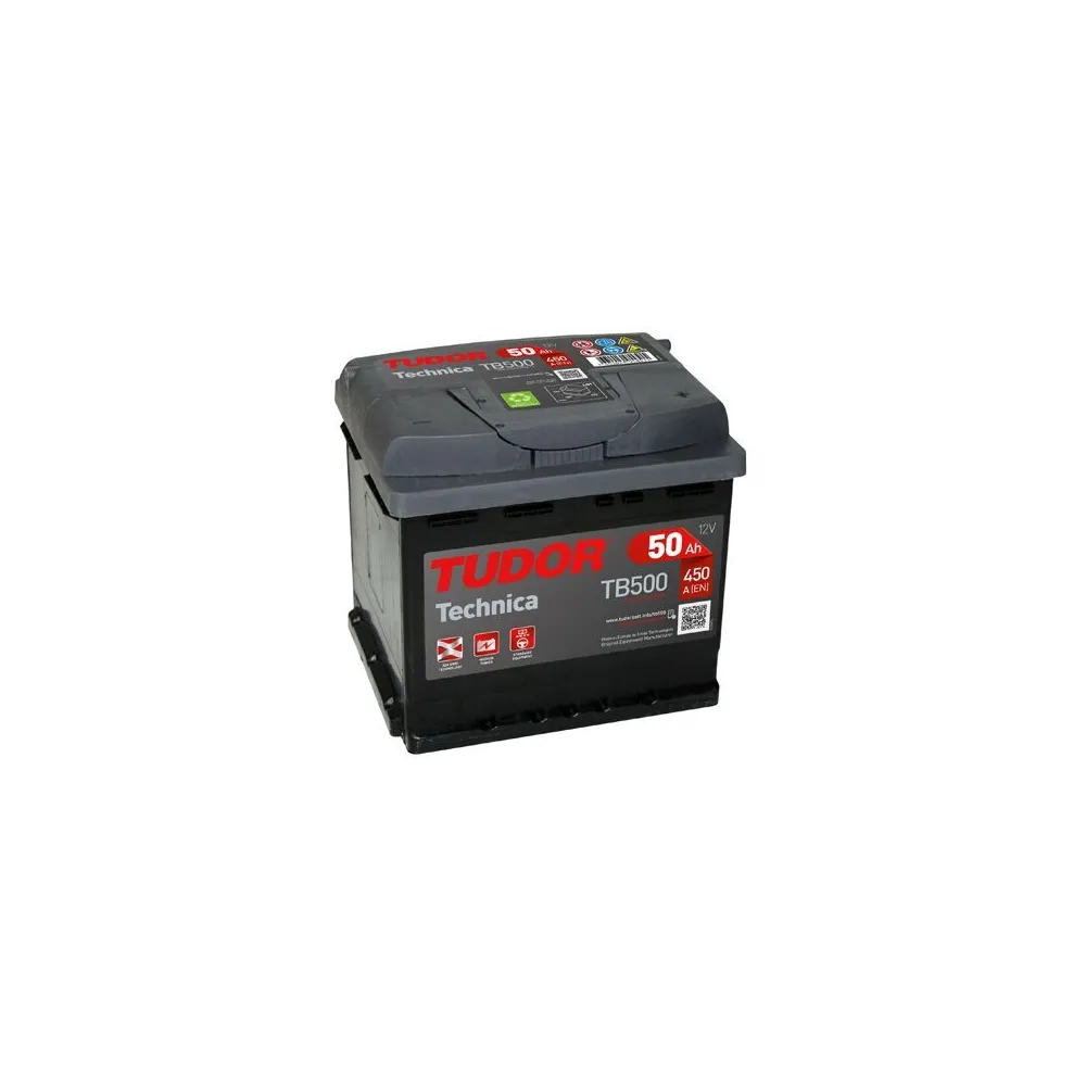 Bateria Tudor TECHNICA TB500 50Ah 450A(EN)