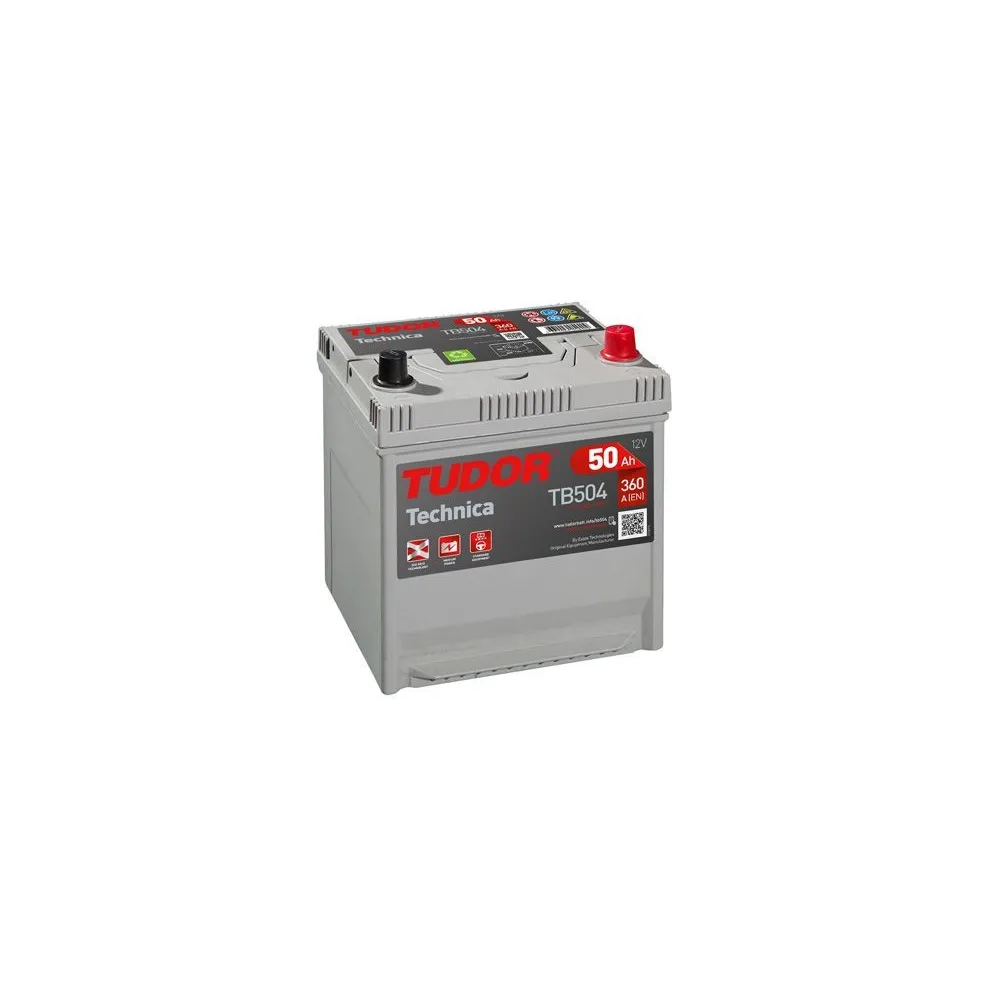 Bateria Tudor TECHNICA TB504 50Ah 360A(EN)