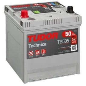 Bateria Tudor TECHNICA TB505 50Ah 360A(EN)