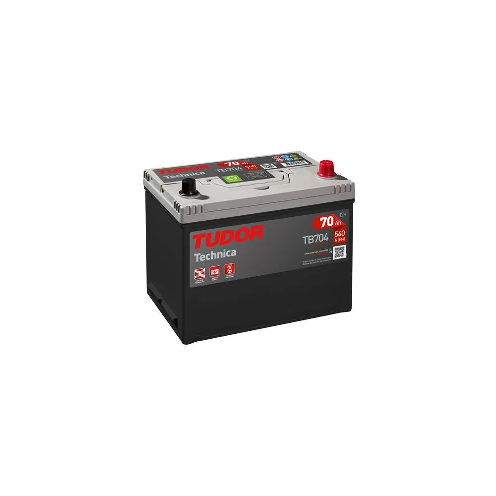 Bateria Tudor TECHNICA TB704 70Ah 540A(EN)