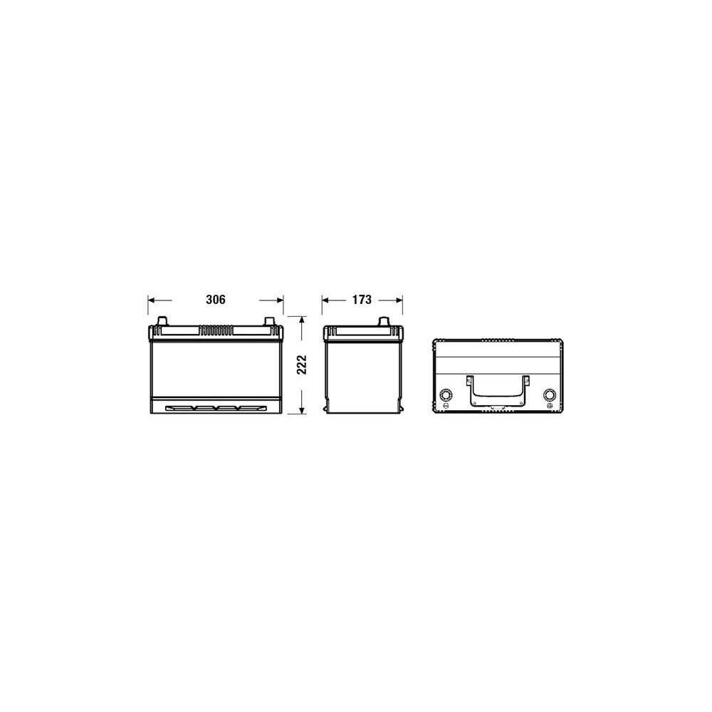 Bateria Tudor TECHNICA TB954 95Ah 720A(EN)