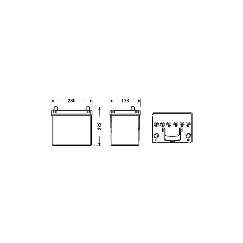 Tudor Start-Stop EFB - TL604