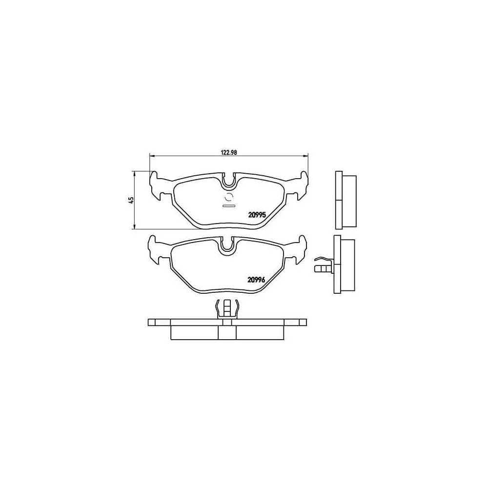 Pastillas Brembo P 06 011 Todoparatucoche