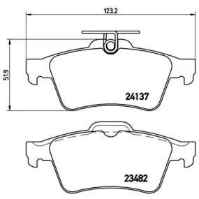 Pastillas Brembo P 59 042