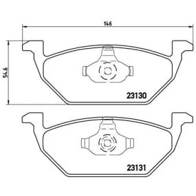 Pastillas Brembo P 85 041 Todoparatucoche