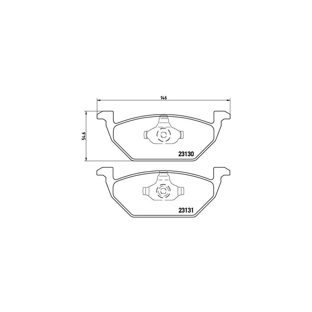 Pastillas Brembo P 85 041 Todoparatucoche