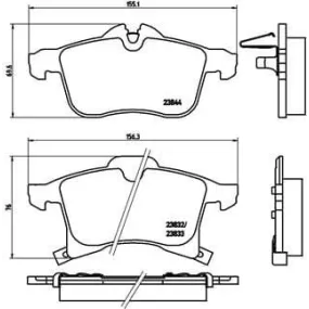 Pastillas Brembo P 59 045 Todoparatucoche