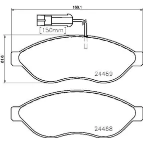 Pastillas Brembo P 23 143 Todoparatucoche