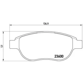 Pastillas Brembo P 61 068 Todoparatucoche