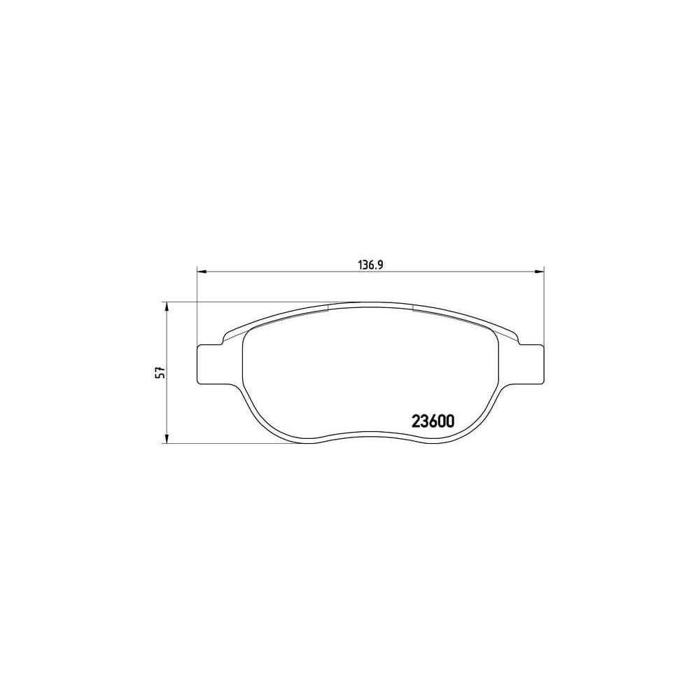 Pastillas Brembo P 61 068 Todoparatucoche