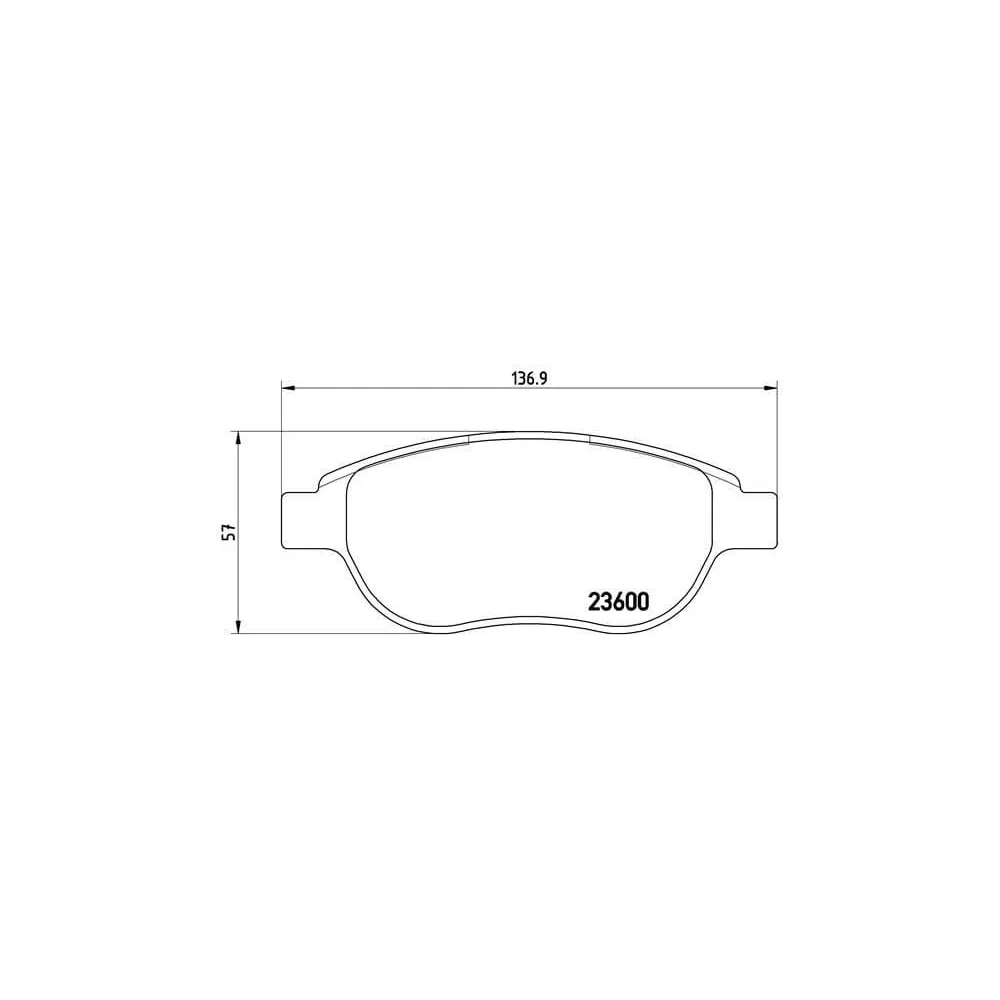 Pastillas Brembo P 61 068 Todoparatucoche
