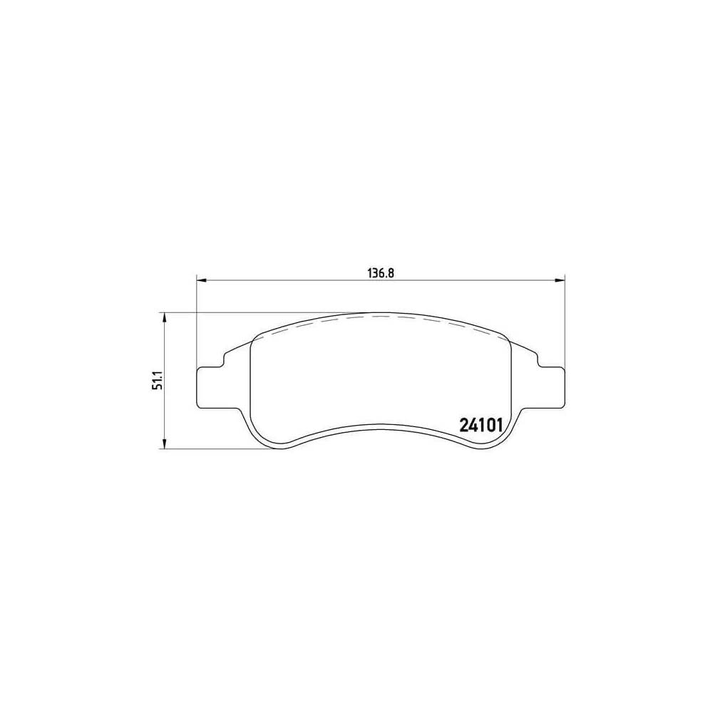 Pastillas Brembo P 61 082 Todoparatucoche