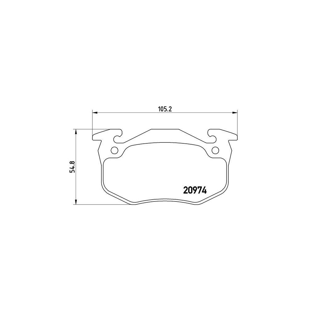 Pastillas Brembo  P 61 032 Todoparatucoche