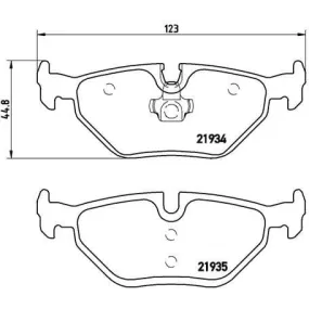 Pastillas Brembo P 06 025 Todoparatucoche