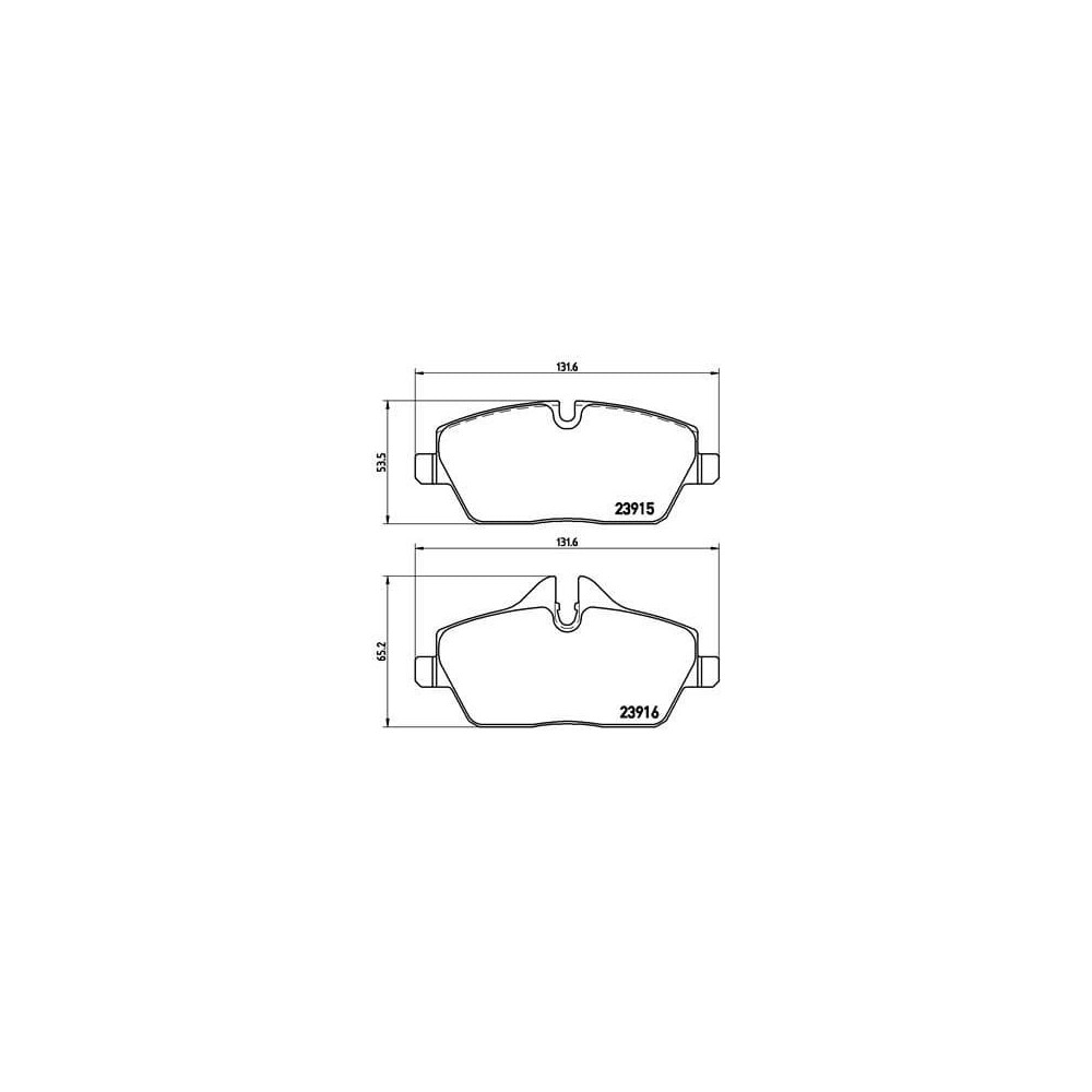 Pastillas Brembo P 06 034 Todoparatucoche