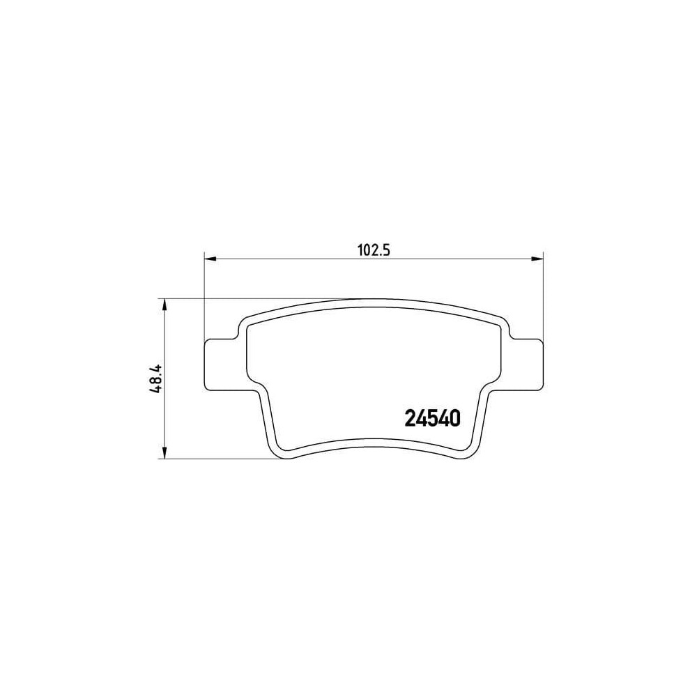 Pastillas Brembo P 61 085 Todoparatucoche