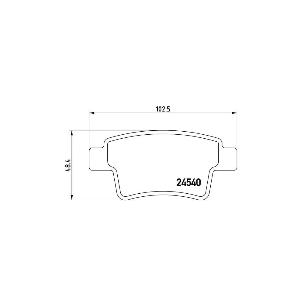 Pastillas Brembo P 61 085 Todoparatucoche