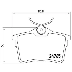 Pastillas Brembo P 61 084 Todoparatucoche