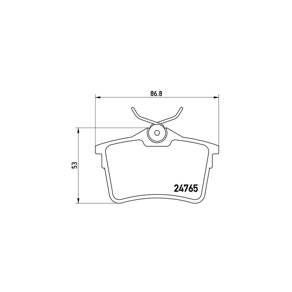 Pastillas Brembo P 61 084 Todoparatucoche