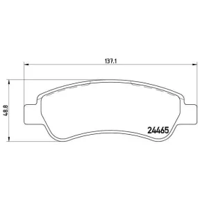 Pastillas Brembo P 61 091 Todoparatucoche