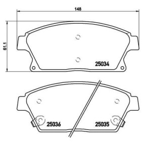 Pastillas Brembo P 59 077 Todoparatucoche