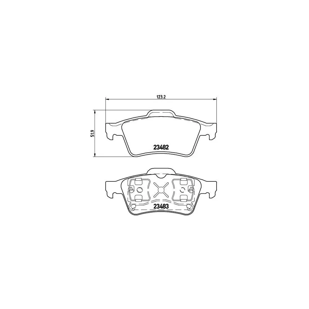 Pastillas Brembo P 59 044 Todoparatucoche