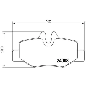 Pastillas Brembo P 50 051 Todoparatucoche