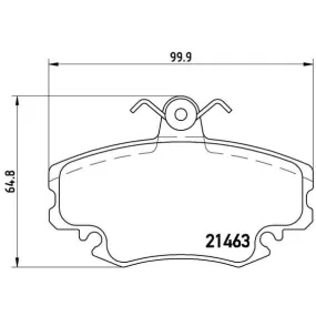 Pastillas Brembo P 68 008 Todoparatucoche