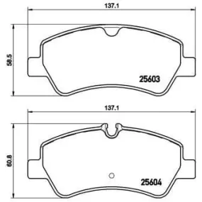 Pastillas Brembo P 24 160 Todoparatucoche