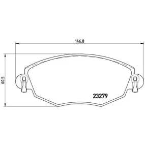 Pastillas Brembo P 24 060 Todoparatucoche