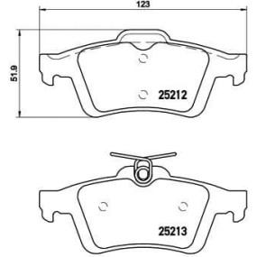 Pastillas Brembo P 24 148 Todoparatucoche