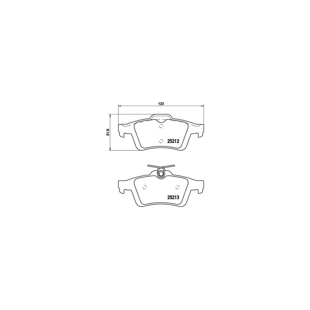 Pastillas Brembo P 24 148 Todoparatucoche