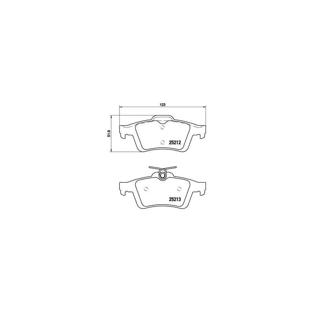 Pastillas Brembo P 24 148 Todoparatucoche