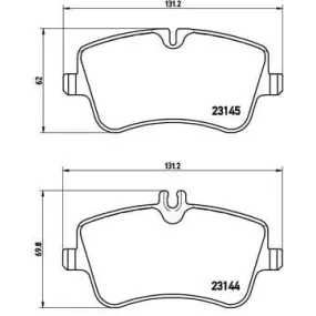 Pastillas Brembo P 50 045 Todoparatucoche