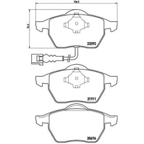 Pastillas Brembo P 85 045 Todoparatucoche