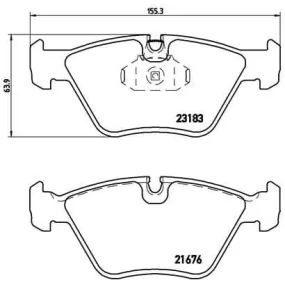 Pastillas Brembo P 06 043 Todoparatucoche
