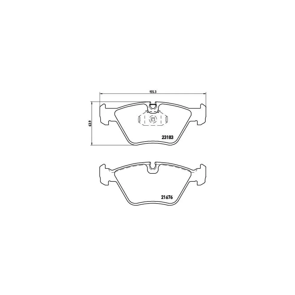 Pastillas Brembo P 06 043 Todoparatucoche