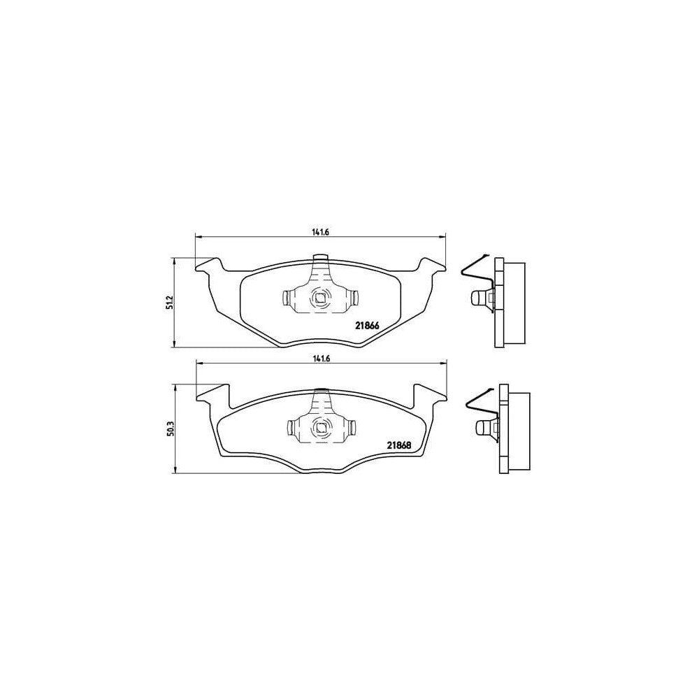 Pastillas Brembo P 85 031 Todoparatucoche