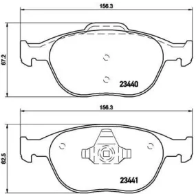 Pastillas Brembo P 24 058 Todoparatucoche