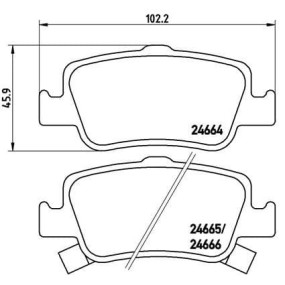 Pastillas Brembo P 83 080 Todoparatucoche