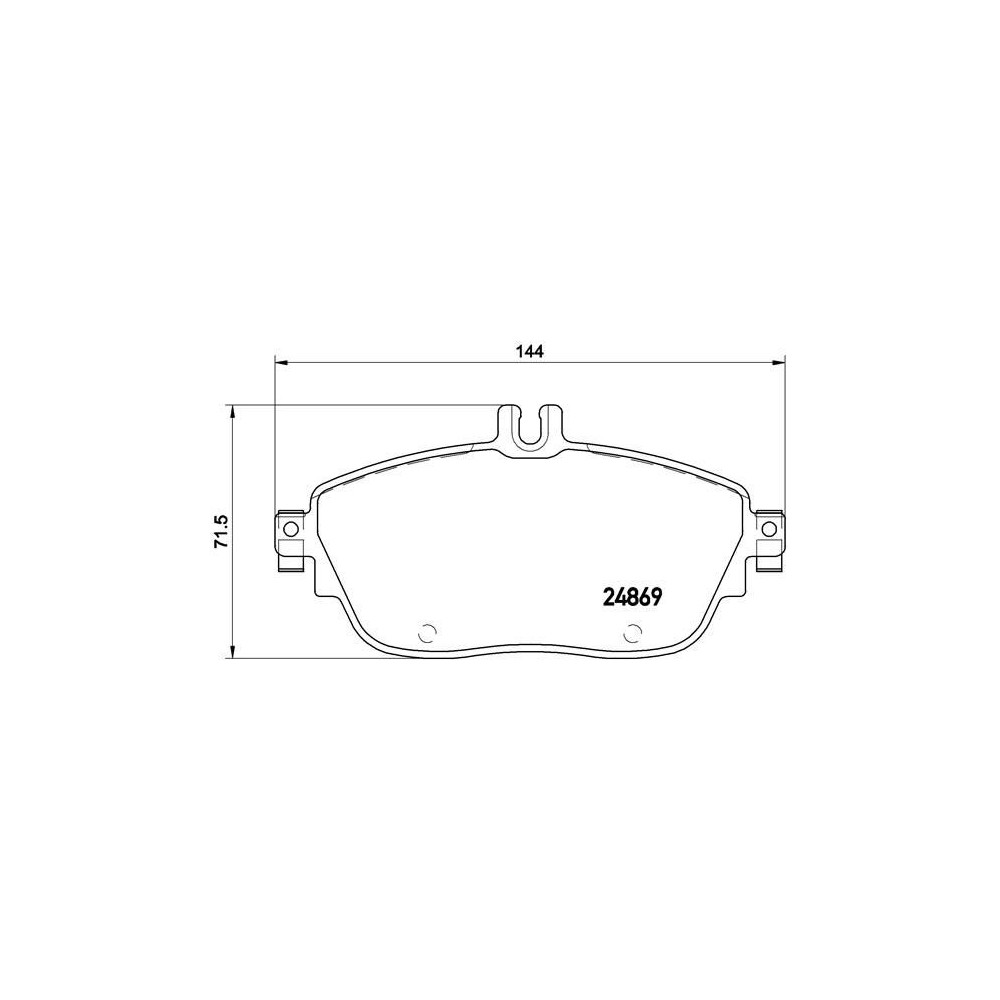 Pastillas Brembo P 50 093 Todoparatucoche