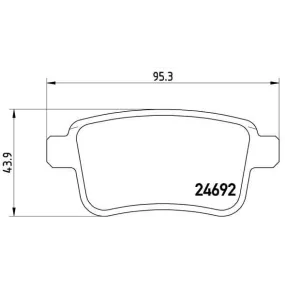 Pastillas Brembo P 68 043 Todoparatucoche