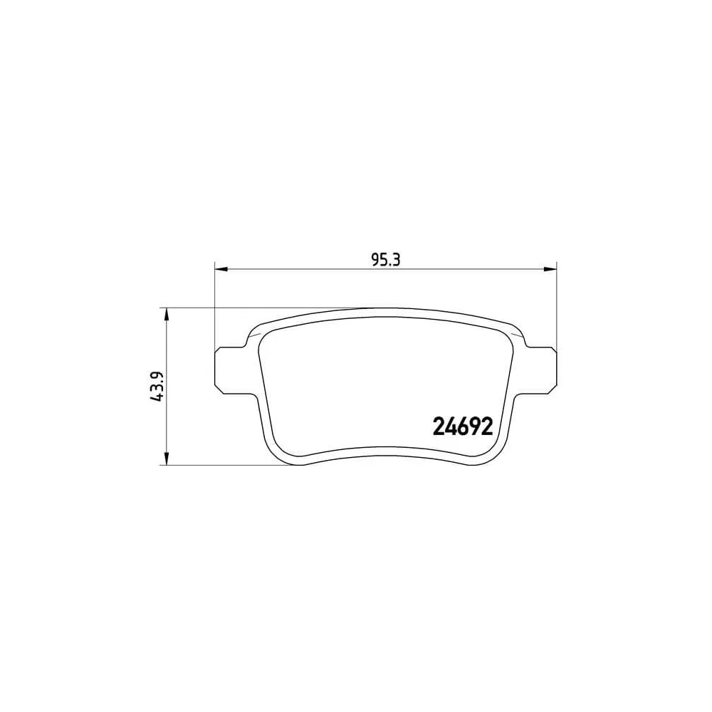 Pastillas Brembo P 68 043 Todoparatucoche