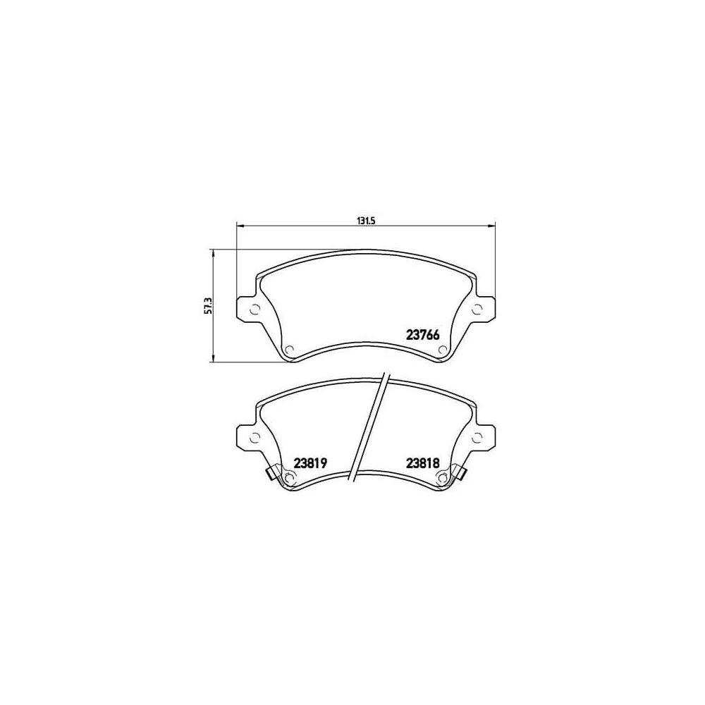 Pastillas Brembo P 83 064 Todoparatucoche