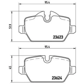 Pastillas Brembo P 06 037 Todoparatucoche