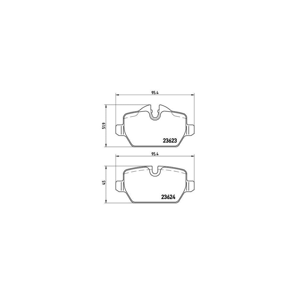 Pastillas Brembo P 06 037 Todoparatucoche