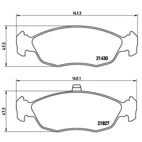 Pastillas Brembo P 61 051 Todoparatucoche